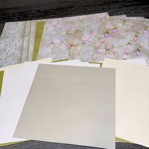 CLOSE TO MY HEART FLORAL IMPRESSIONS 12 x 12 SCRAPBOOKING KIT BRAND NEW